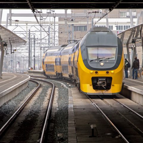 Trein op Utrecht Centraal | Foto door: Rob Dammers